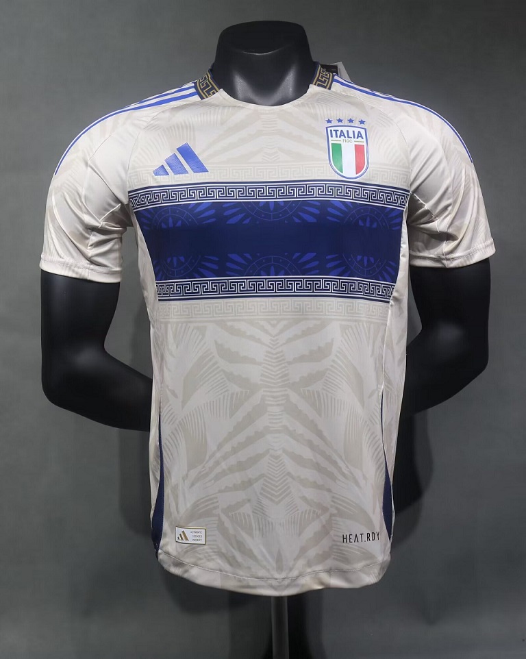 AAA Quality Italy 24/25 Special White/Blue Soccer Jersey(Player)